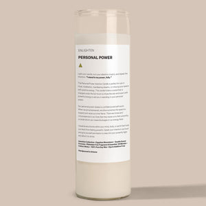PERSONAL POWER INTENTION CANDLE