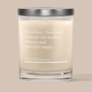 CARIBBEAN TEAKWOOD SANDALWOOD CANDLE