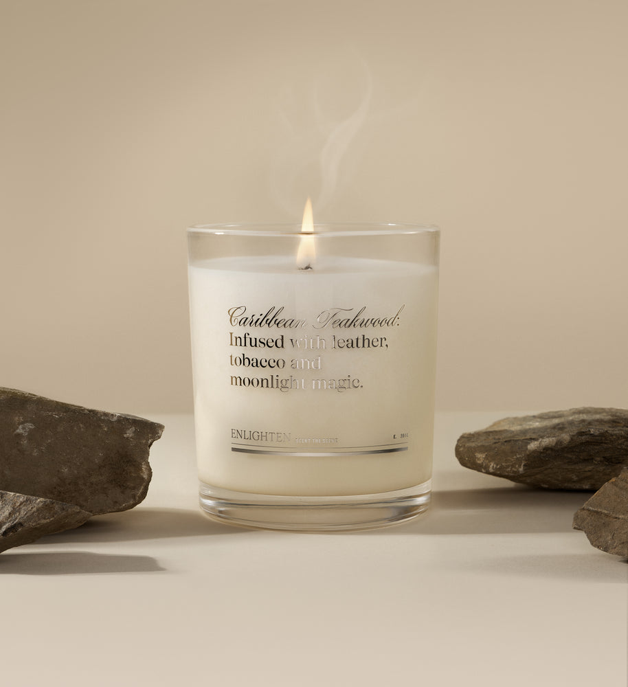 CARIBBEAN TEAKWOOD CANDLE