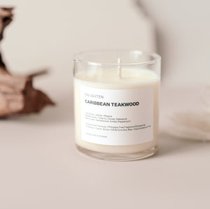 CARIBBEAN TEAKWOOD SANDALWOOD CANDLE